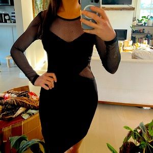 Bebe dress black size small